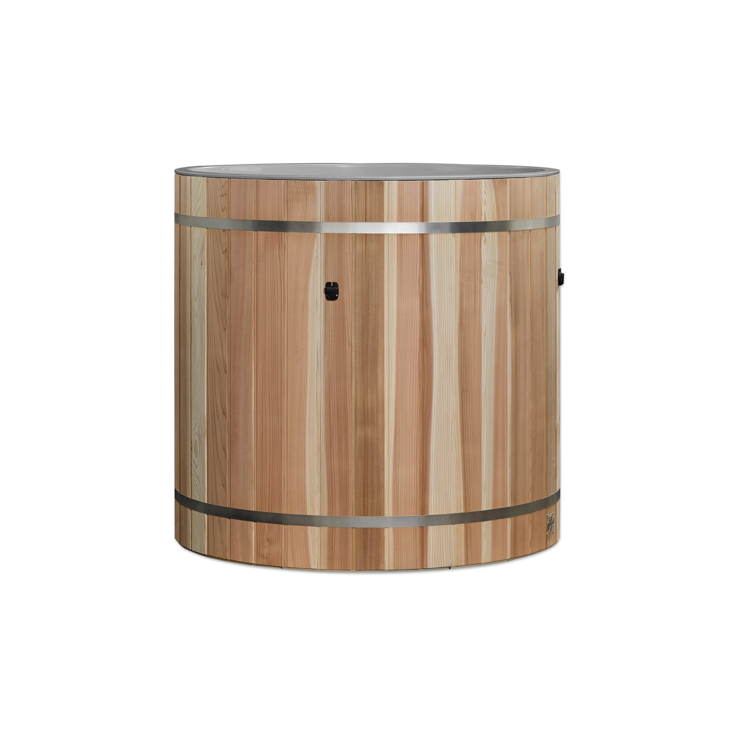 Dynamic Cold Therapy Barrel Spa - Plastic with Pacific Cedar Exterior