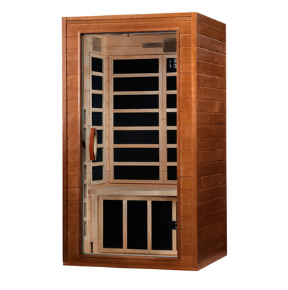 Dynamic Avila 1-2-person Low EMF (Between 5-10MG) FAR Infrared Sauna (Canadian Hemlock)