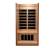 Load image into Gallery viewer, Dynamic Barcelona 1-2-person Low EMF (Between 5-10 MG) FAR Infrared Sauna (Canadian Hemlock)
