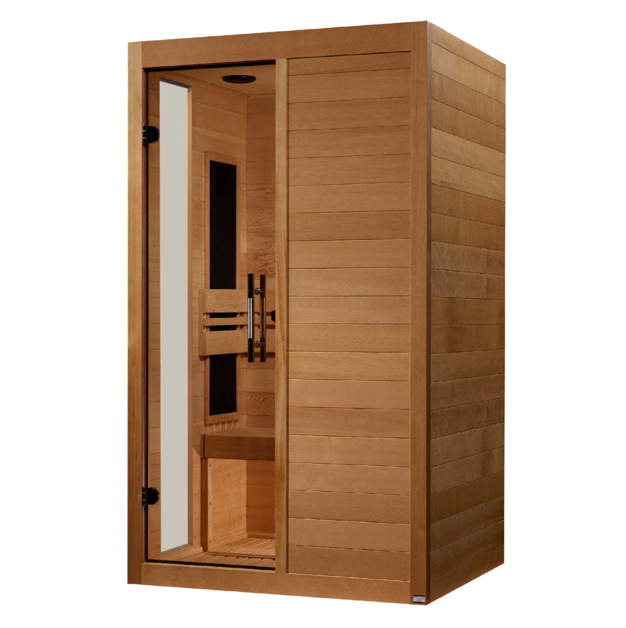 Dynamic Veneto 1-2 Person Low EMF (Between 5-10MG) Far Infrared Sauna (Canadian Hemlock)