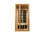 Dynamic Gracia 1-2-person Low EMF (Between 5-10 MG) FAR Infrared Sauna (Canadian Hemlock)