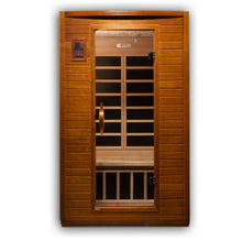 Load image into Gallery viewer, Dynamic Versailles 2-person Low EMF (Between 5-10 MG) FAR Infrared Sauna (Canadian Hemlock)