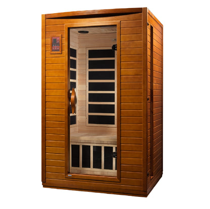 Dynamic Versailles 2-person Low EMF (Between 5-10 MG) FAR Infrared Sauna (Canadian Hemlock)