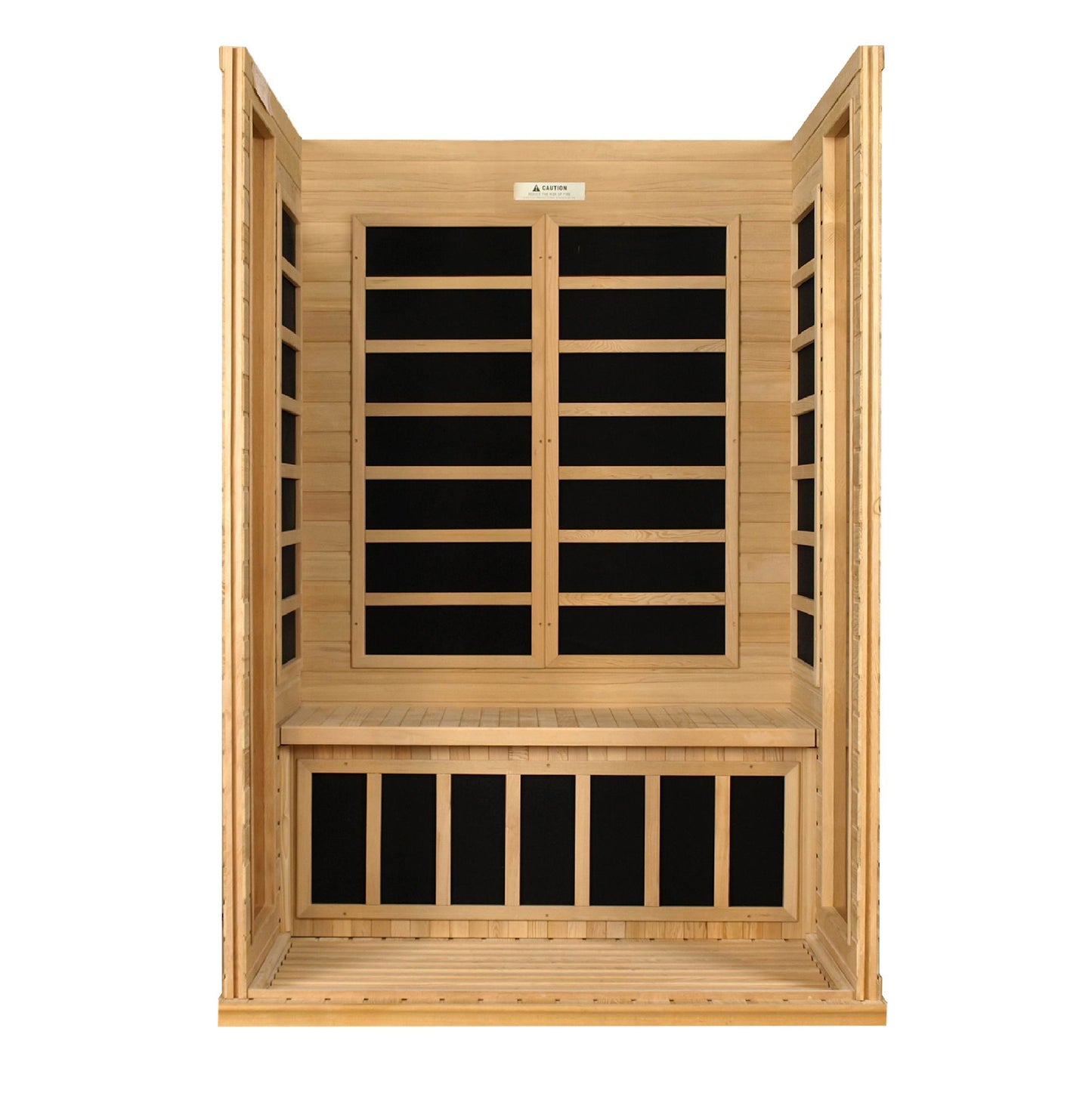Dynamic Versailles 2-person Low EMF (Between 5-10 MG) FAR Infrared Sauna (Canadian Hemlock)