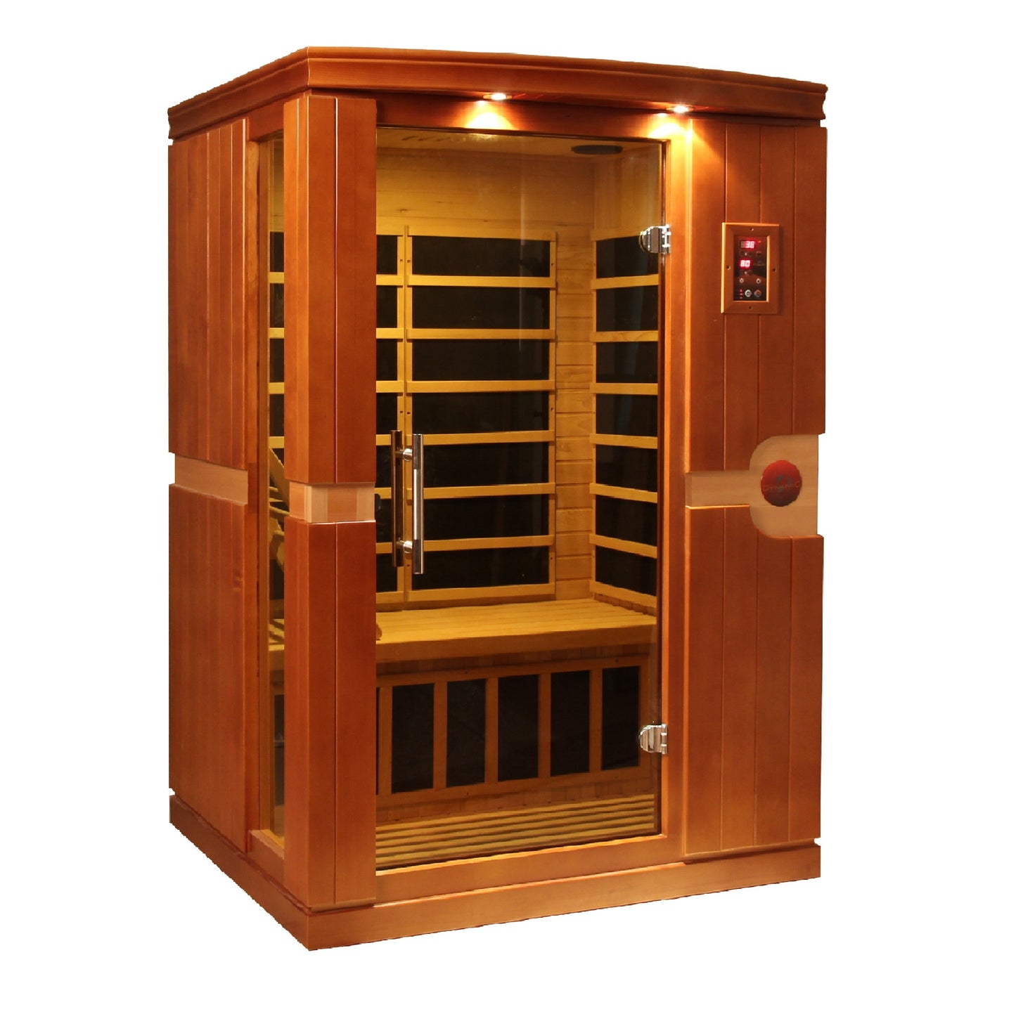 Dynamic Venice 2-person Low EMF (Between 5-10MG) FAR Infrared Sauna (Canadian Hemlock)