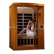 Load image into Gallery viewer, Dynamic Venice 2-person Low EMF (Between 5-10MG) FAR Infrared Sauna (Canadian Hemlock)