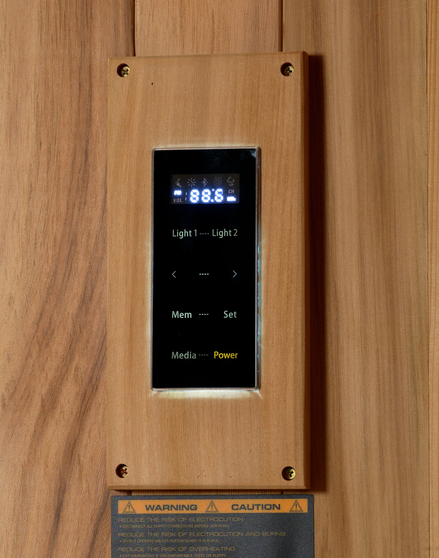 Golden Designs "Forssa Edition" 3 Person Indoor Traditional Sauna (GDI-7203-01) - Canadian Red Cedar Interior