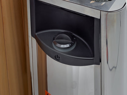 Golden Designs 2025 "Engelberg Edition" 4 - 6 Person Traditional Steam Sauna  - Pacific Premium Clear Cedar