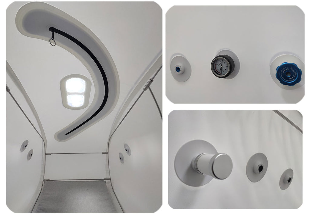 OXYREVO Forward90 1.4-1.5 ATA Portable Soft Sitting Hyperbaric Chamber Standard Version