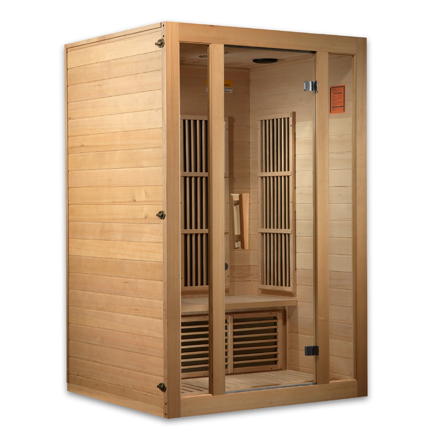 Maxxus Seattle 2-Person Low EMF (Between 5-10 MG) FAR Infrared Sauna (Canadian Hemlock)