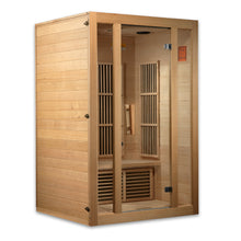 Load image into Gallery viewer, Maxxus Seattle 2-Person Low EMF (Between 5-10 MG) FAR Infrared Sauna (Canadian Hemlock)