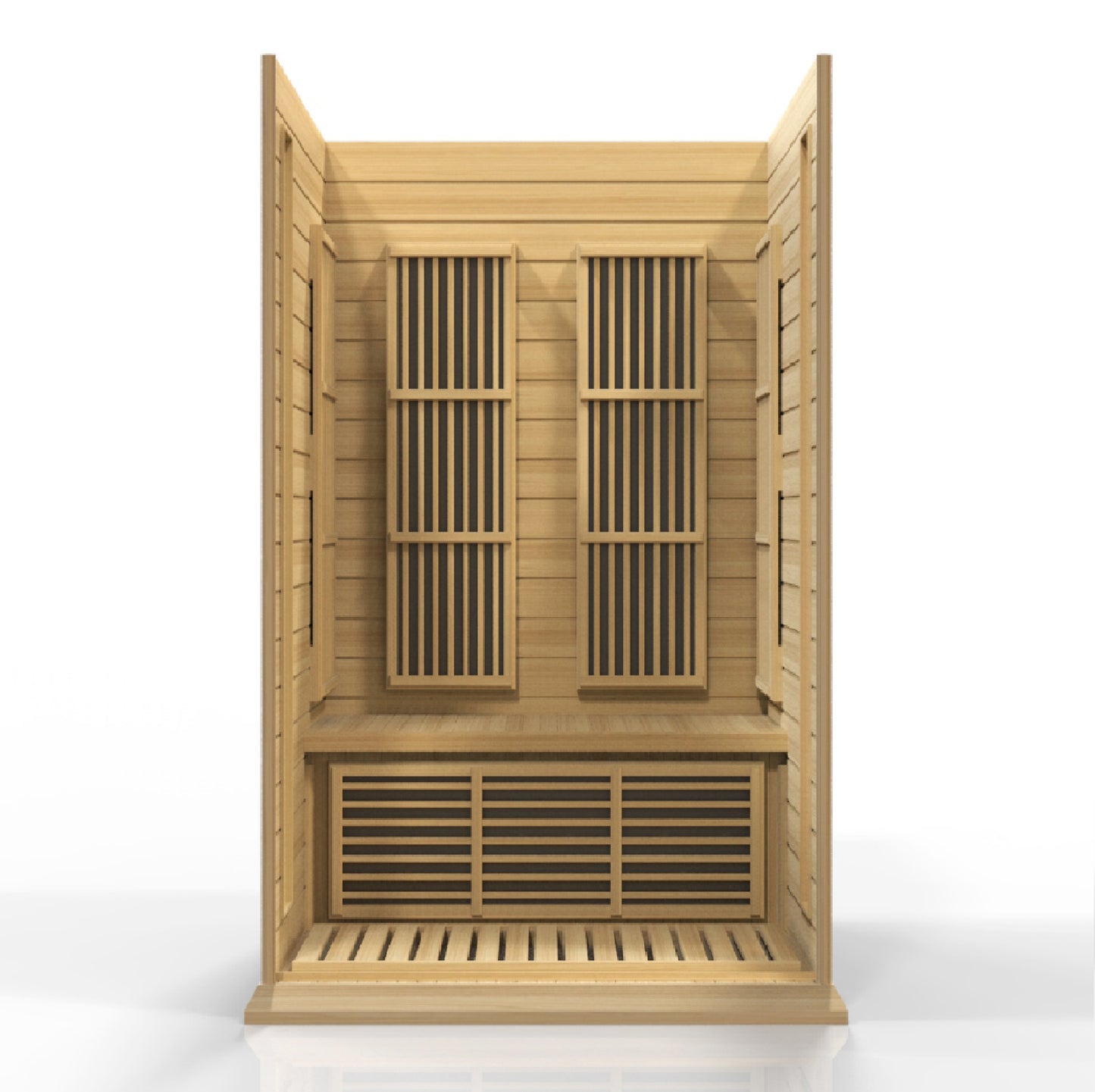Maxxus 2-Person Low EMF (Between 5-10 MG) FAR Infrared Sauna (Canadian Hemlock)