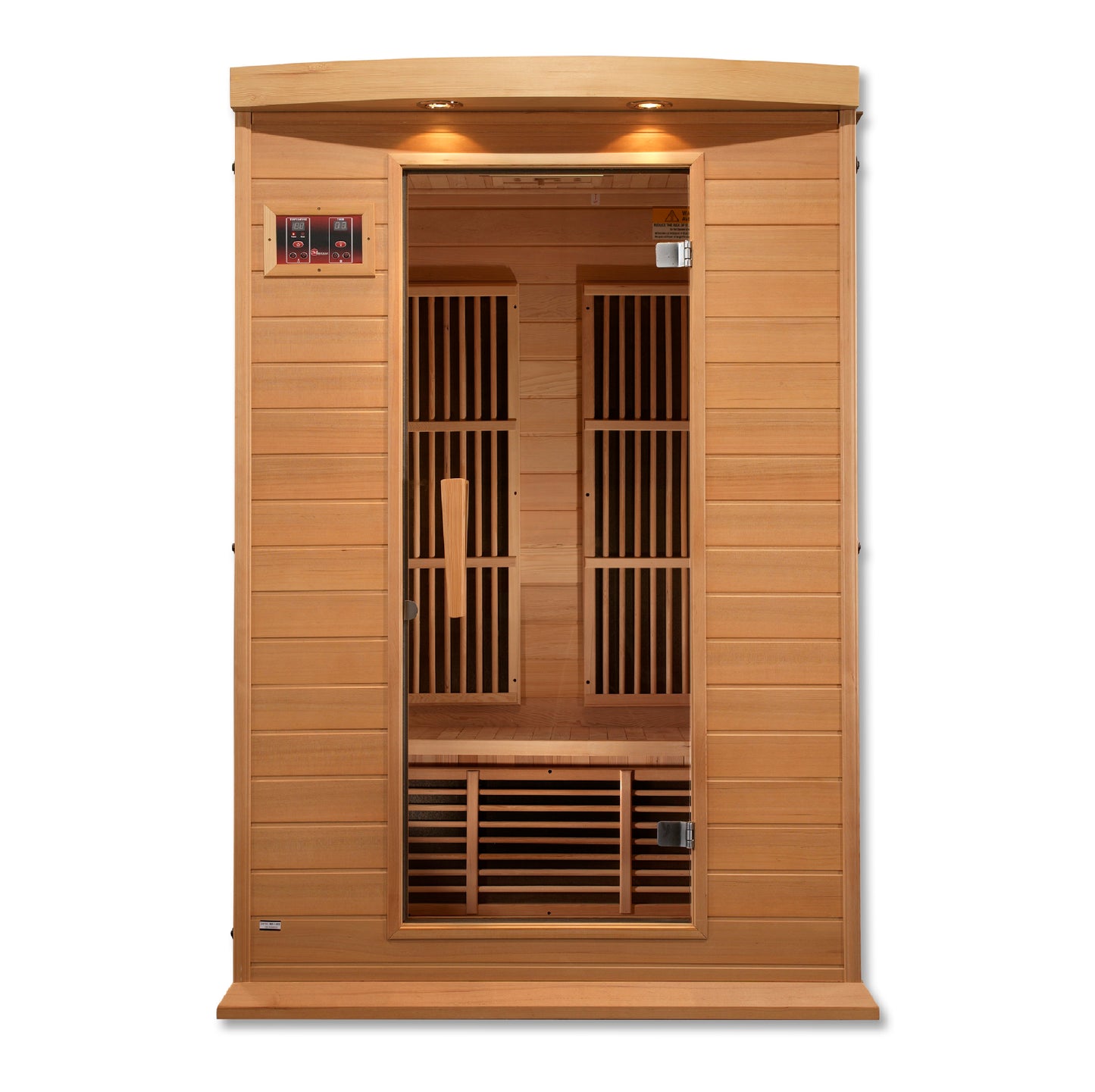 Maxxus 2-Person Low EMF (Between 5-10 MG) FAR Infrared Sauna (Canadian Hemlock)