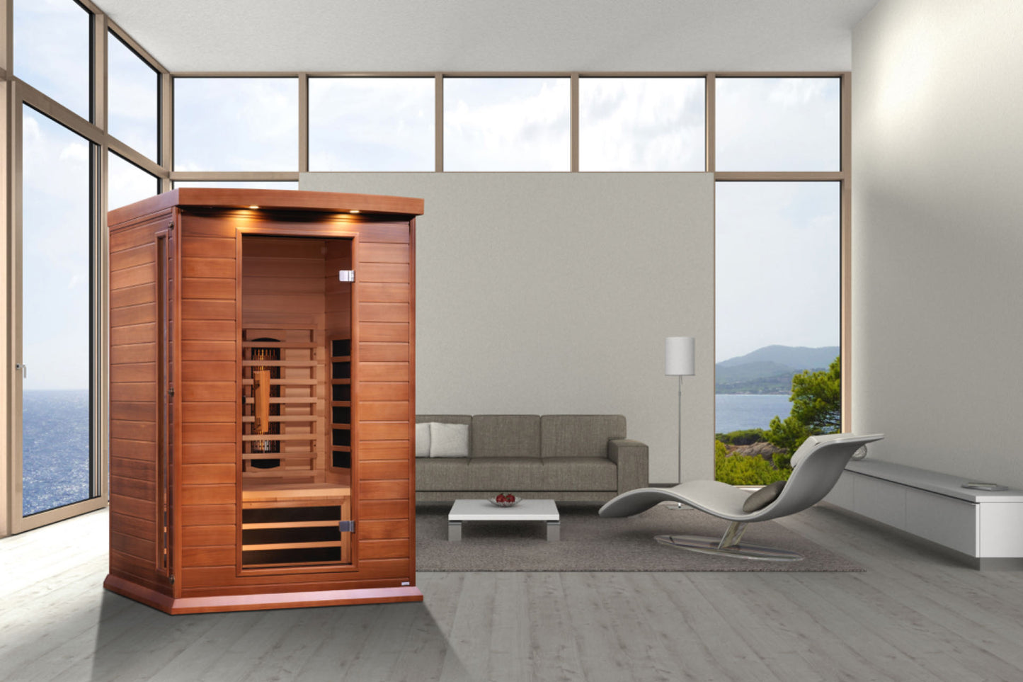 Maxxus Red Cedar Full Spectrum Near Zero EMF FAR IR Saunas