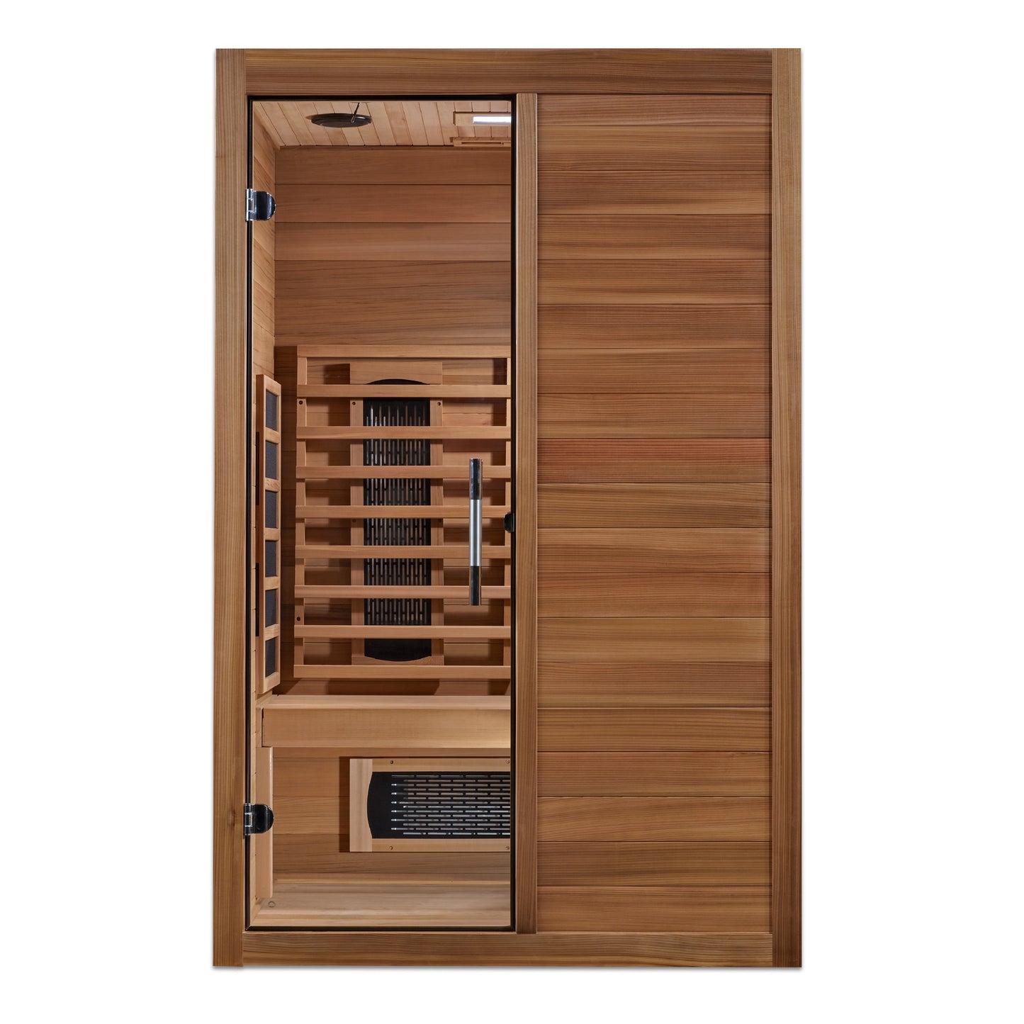 Maxxus S-Line Yoga 2-Person Full Spectrum Near Zero EMF (Under 3MG) FAR Infrared Sauna (Canadian Hemlock)