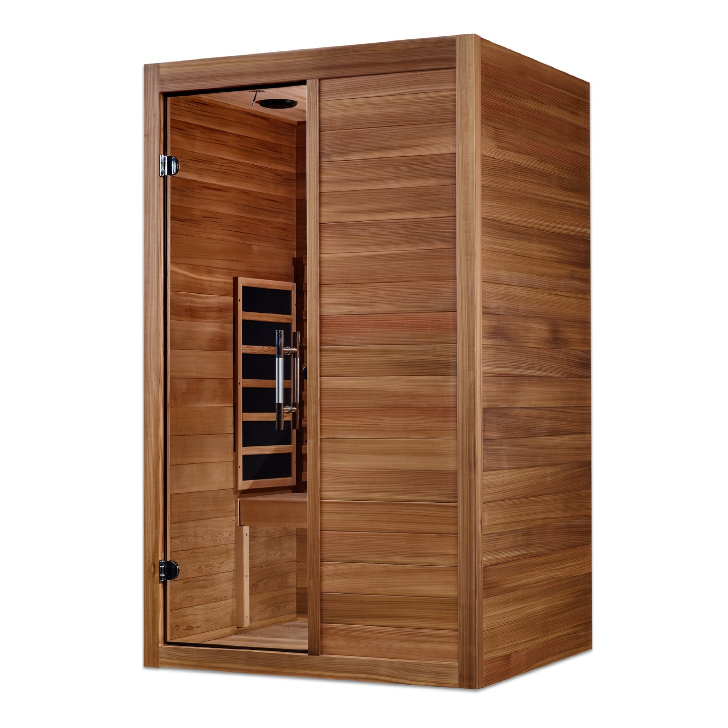 Maxxus S-Line Yoga 2-Person Full Spectrum Near Zero EMF (Under 3MG) FAR Infrared Sauna (Canadian Hemlock)