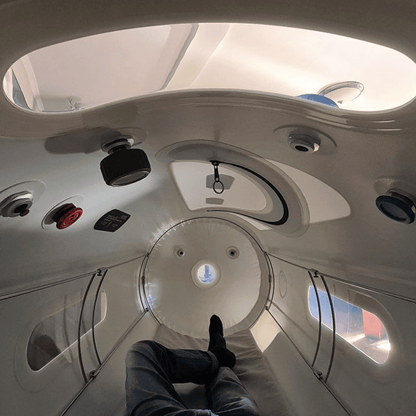 OXYREVO Quest36 1.5/2.0 ATA Hard Lying Hyperbaric Oxygen Chamber System