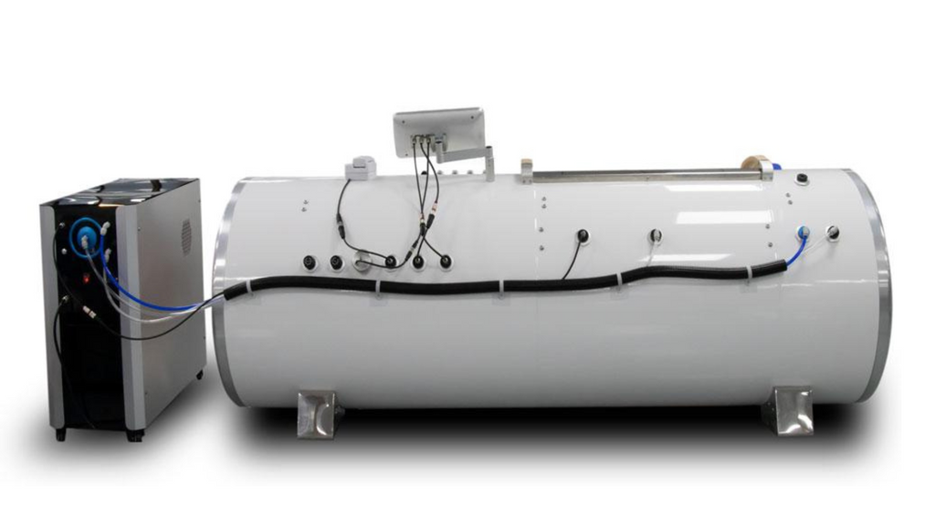 OXYREVO Quest36 1.5/2.0 ATA Hard Lying Hyperbaric Oxygen Chamber System