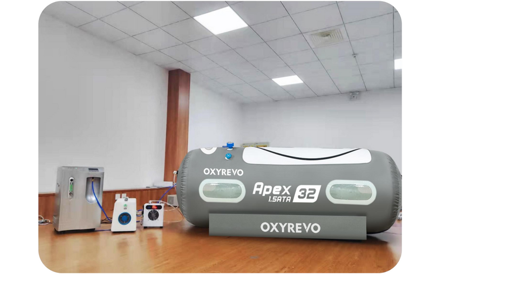 OXYREVO Apex32 1.5 ATA Portable Soft Lying Hyperbaric Chamber Standard Version