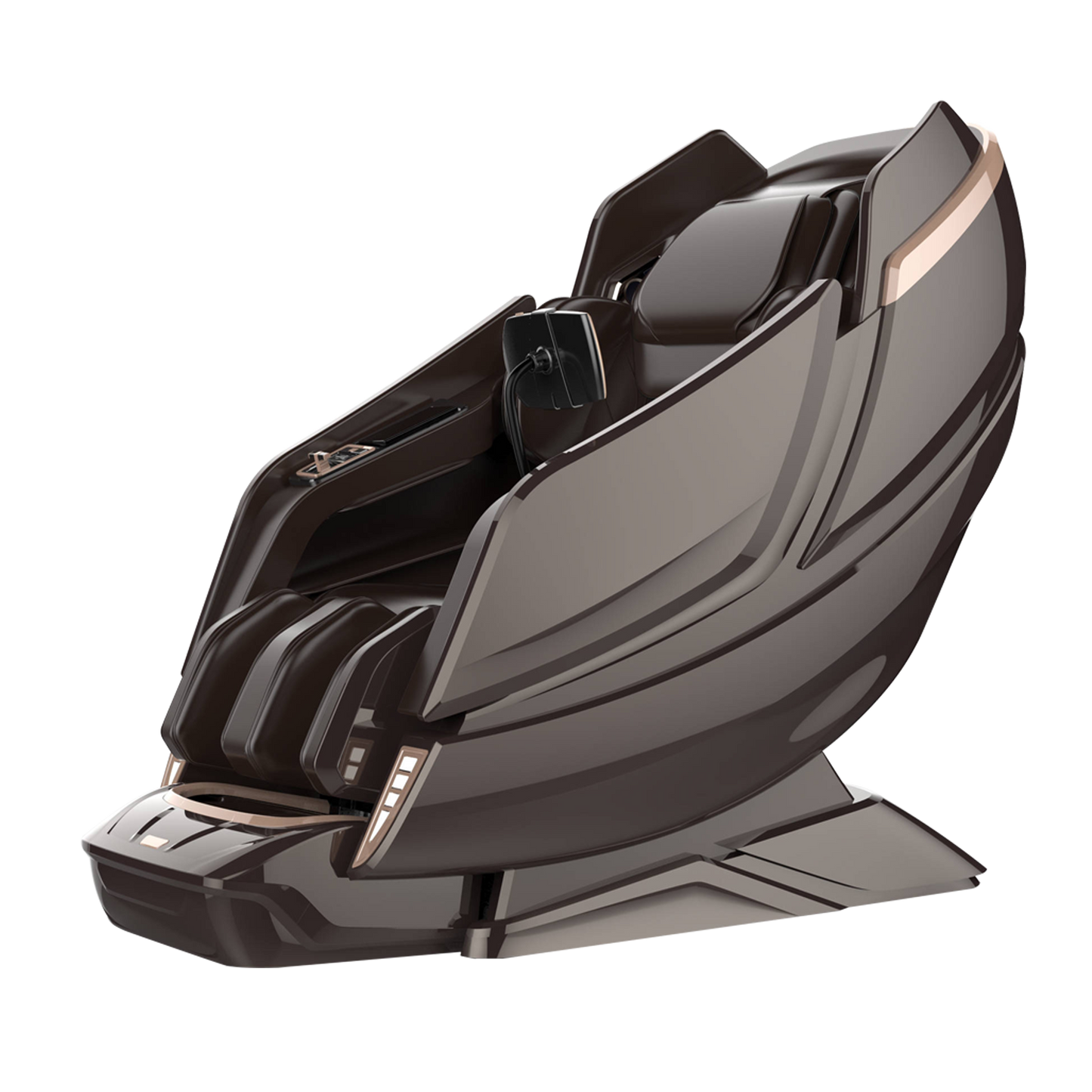 Kahuna Dios 1288  Massage Chair - 8D AI Dual Air Tech Touch Roller SL-Track with Brain Relaxation- Brown