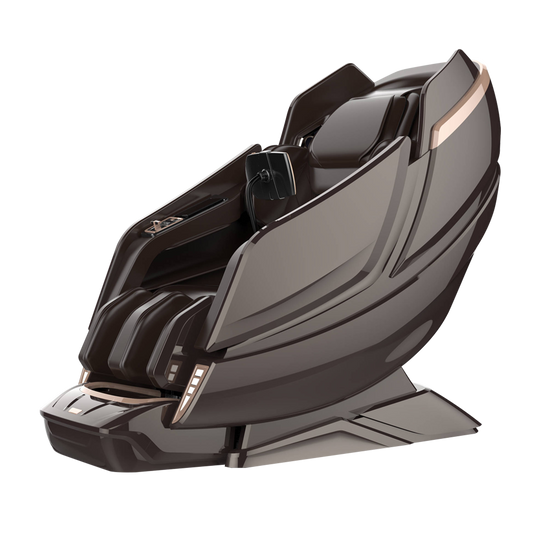 Kahuna Dios 1288  Massage Chair - 8D AI Dual Air Tech Touch Roller SL-Track with Brain Relaxation- Brown