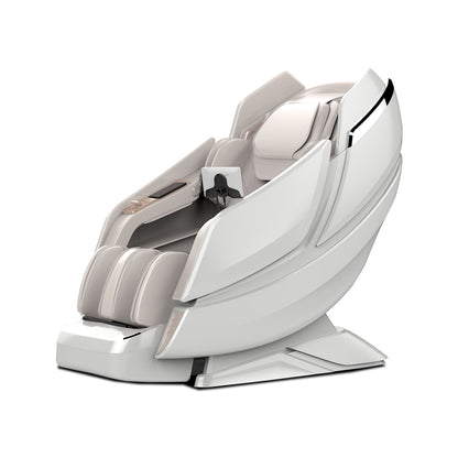 Kahuna Dios 1288  Massage Chair - 8D AI Dual Air Tech Touch Roller SL-Track with Brain Relaxation - White