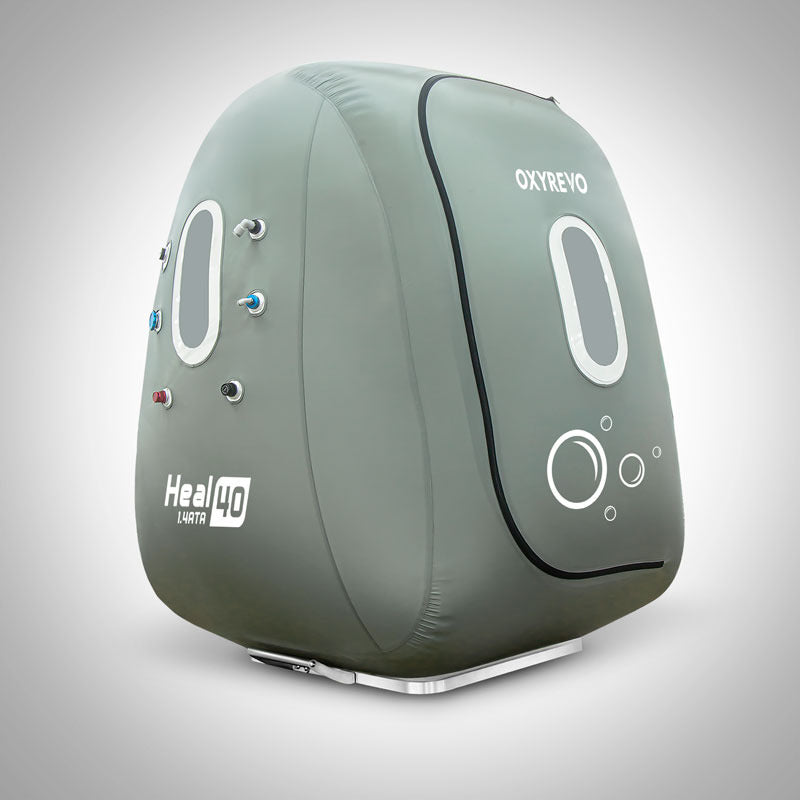 OXYREVO Heal40 1.4 ATA Portable Wheelchair Soft Hyperbaric Chamber Pro Version