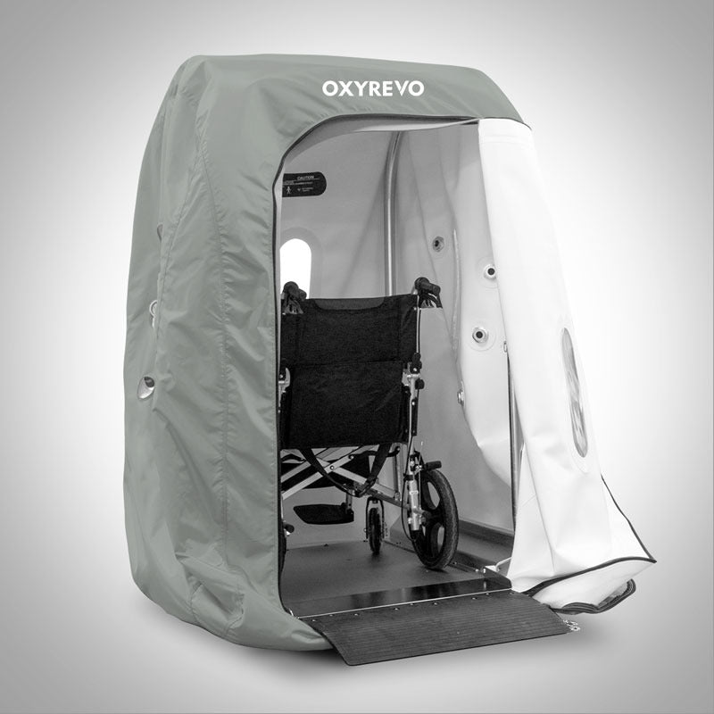 OXYREVO Heal40 1.4 ATA Portable Wheelchair Soft Hyperbaric Chamber Pro Version